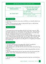 Đề thi học sinh giỏi môn Hóa học 9 tỉnh Lâm Đồng năm 2019 - Đỗ Kiên